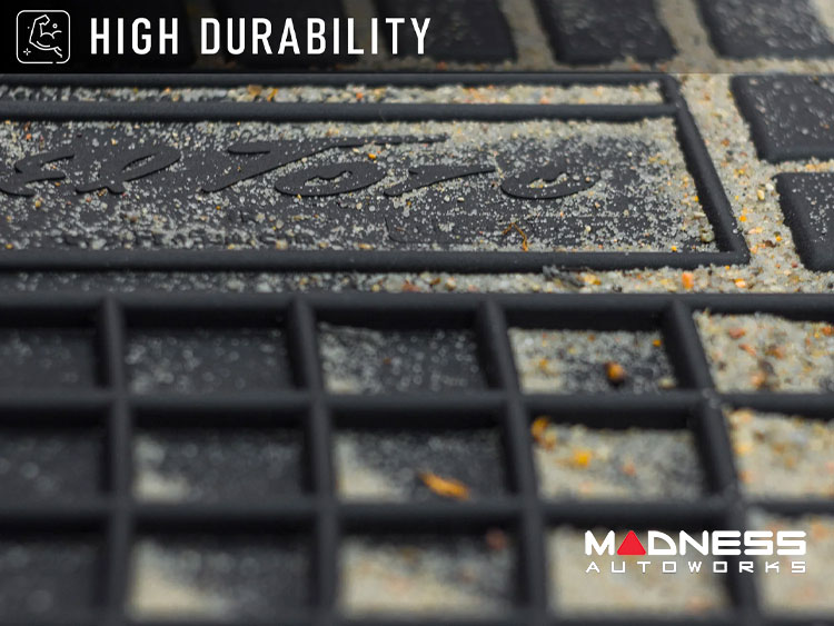 Jeep Wrangler JL Floor Liners - El Toro - Black - 4 Door (2018-2025)